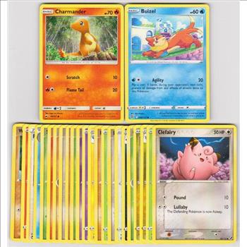 25 Different Pokemon Trading Cards w/ Charmander + More | Property Room
