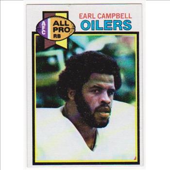 1979 Topps Earl Campbell #390 Rookie Card - HOF'er