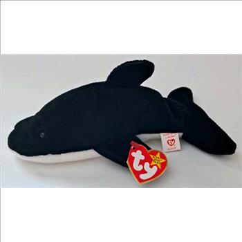 1993 Ty Beanie Baby Splash The Whale - With Original Tags