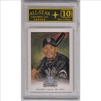 Graded 10 - Roberto Alomar 2002 Donruss Diamond Kings #31 Card