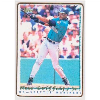 1995 Topps Ken Griffey, Jr. Porcelain Card - Only 100 Produced!