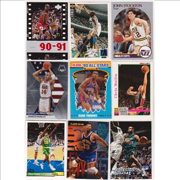 Basketball Card Collection w/ Michael Jordan, Shaquille O'Neal + More