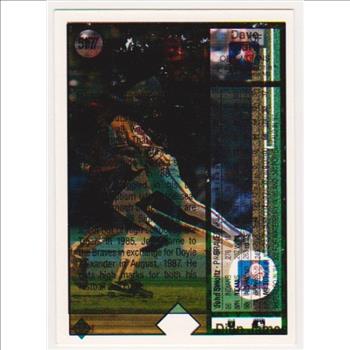 Error - John Smoltz 1989 Upper Deck Rookie w/ Clark/James Triple Print Back - Rare Misprint