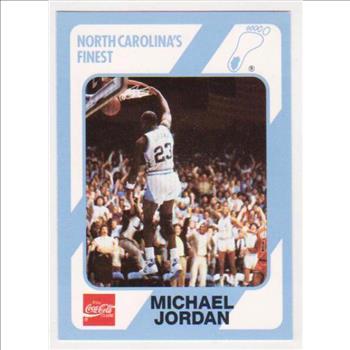 Michael Jordan 1989 North Carolina #16 College Card