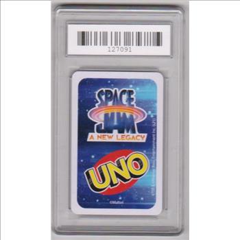 Graded 10 - Lebron James 2020 Uno Space Jam Playing Card