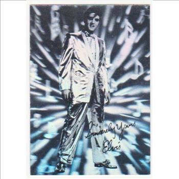 1993 Rockstreet Elvis Presley Hologram Promo - Only 25,000 Produced