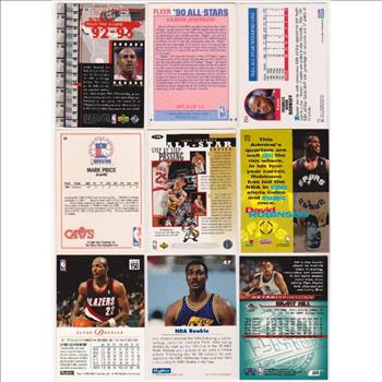 Basketball Card Collection w/ Michael Jordan, Magic Johnson + More