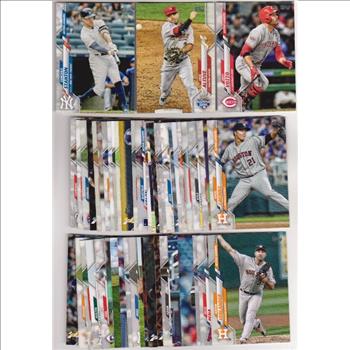 100 Different 2020 Topps Update Baseball Cards w/ Giancarlo Stanton + More