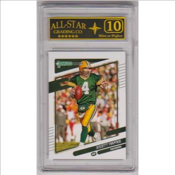 Graded 10 - Brett Favre 2021 Donruss #156 Card