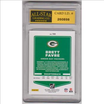 Graded 10 - Brett Favre 2021 Donruss #156 Card