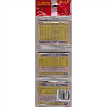 1987 Topps Baseball 49 Card Rack Pack w/ Pete Rose On Back