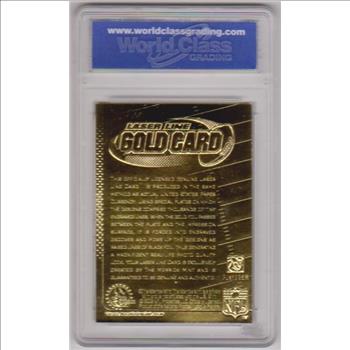 Graded Gem Mint 10 - Tom Brady 2003 Merrick Mint 23 Kt Gold Card