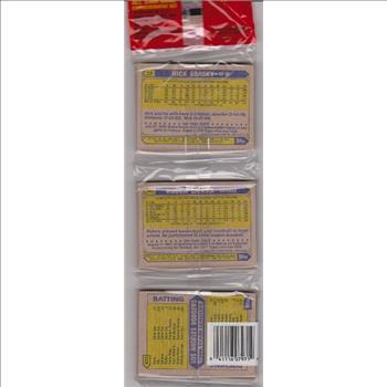 1987 Topps Baseball 49 Card Rack Pack w/ Dave Winfield On Front
