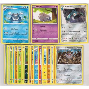25 Different Pokemon Trading Cards w/ Poliwhirl + More