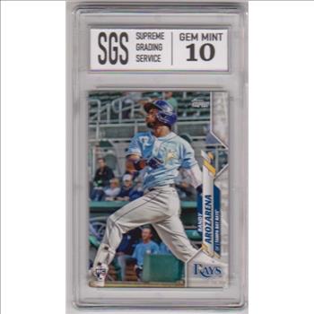 Rookie Graded Gem Mint 10 - Randy Arozarena 2020 Topps Update # U-208 Card