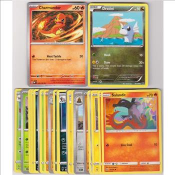 25 Different Pokemon Trading Cards w/ Charmander + More | Property Room