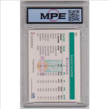 Graded MPE NM/MT 8 - Michael Jordan/Karl Malone 1992-93 Hoops #320 Card