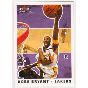Kobe Bryant 2003-04 Fleer Tradition #187 Card