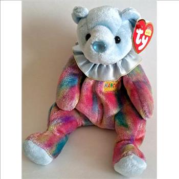 2001 Ty Beanie Baby March The Birthday Bear - New With Tags