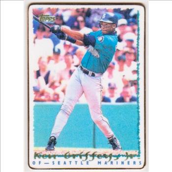 1995 Topps Ken Griffey, Jr. Porcelain Card - Only 100 Produced!