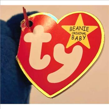 1998 Ty Beanie Baby CLUBBY THE BEAR - With Original Tags