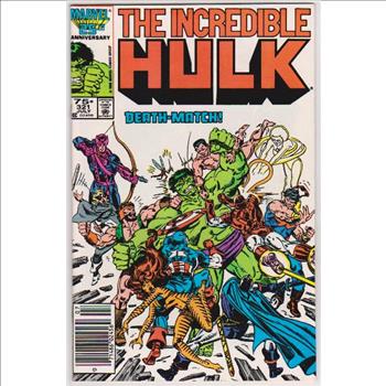1986 The Incredible Hulk #321 Issue - Marvel Comics