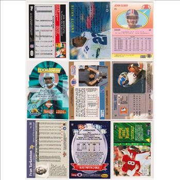 Football Card Collection 1990-2005 w/ Joe Montana, Dan Marino + More
