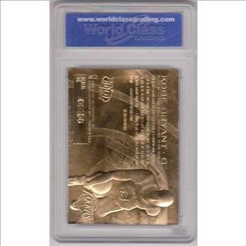 Rookie Graded Gem Mint 10 - Kobe Bryant 1996-97 Fleer w/ Purple Signature 23 Kt Gold Card