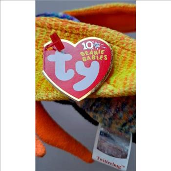 2002 Ty Beanie Baby TWITTERBUG THE CICADA - New With Tags