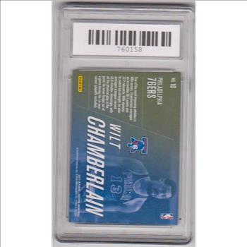 Graded Mint 9 - Wilt Chamberlain 2017-18 Panini Prestige #10 Card