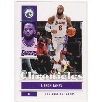Lebron James 2021-22 Panini Chronicles #4 Card
