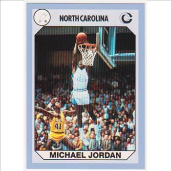 Michael Jordan 1990 North Carolina #93 College Card