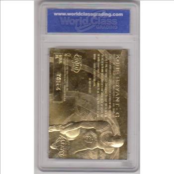 Rookie Graded Gem Mint 10 - Kobe Bryant 1996-97 Fleer w/ Purple Signature 23 Kt Gold Card