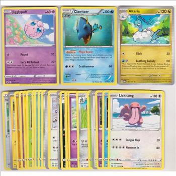 25 Different Pokemon Trading Cards w/ Jigglypuff + More