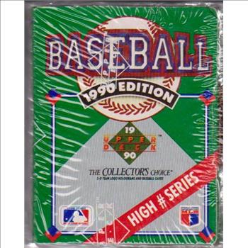 Sealed 1990 Upper Deck High # Series 100 Card Factory Set