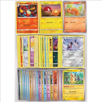 50 Different Pokemon Trading Cards w/ Charmeleon + More