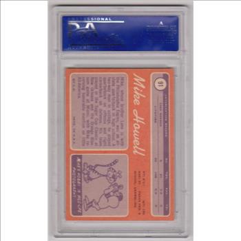 Graded PSA NM-MT 8 - Mike Howell 1970 Topps #91 Card
