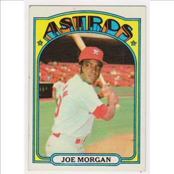 1972 Topps Joe Morgan #132 Card - HOF'er