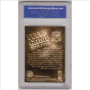 Graded Gem Mint 10 - Tom Brady 2006 Merrick Mint 2000 Draft Pick 23 Kt Gold Card