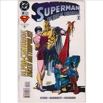 1995 DC Comics SUPERMAN MAN OF TOMORROW #2 Issue