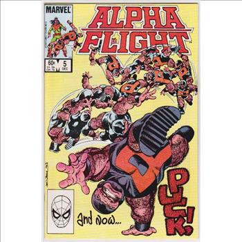 1983 ALPHA FLIGHT #5 Issue - Marvel Comics