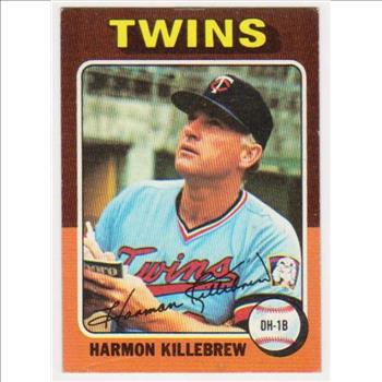 1975 Topps Harmon Killebrew #640 - HOF'er