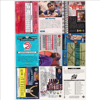 Basketball Card Collection w/ Michael Jordan, Magic Johnson + More
