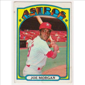 1972 Topps Joe Morgan #132 Card - HOF'er