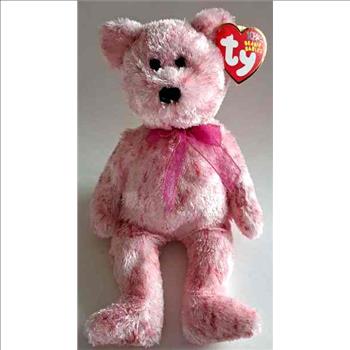2002 Ty Beanie Baby Smitten The Black Nose Bear - With Original Tags