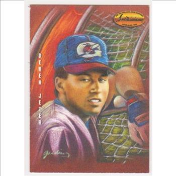  Derek Jeter Rookie - 1994 Ted Williams Company Gardiner Collection #DG-3 Dan Gardiner Insert Card