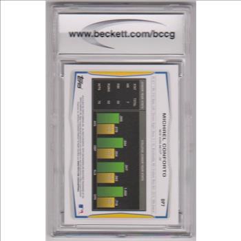 Rookie Graded BCCG 10 - Michael Conforto 2014 Bowman Draft #DP7 Card