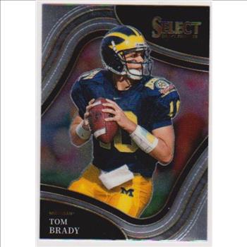 Tom Brady 2022 Panini Select Draft Picks #130 Card