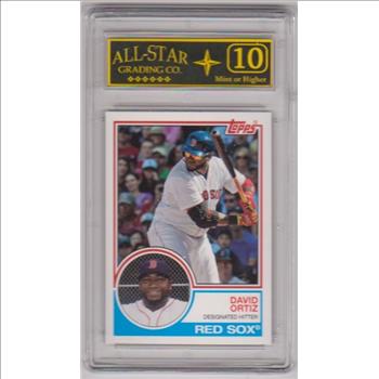Graded 10 - David Ortiz 2015 Topps Archives #292 Card