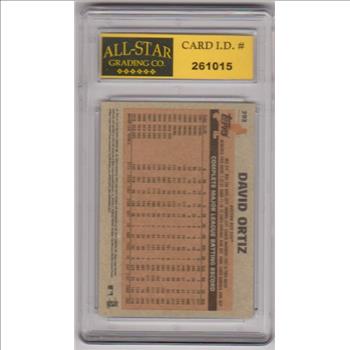 Graded 10 - David Ortiz 2015 Topps Archives #292 Card